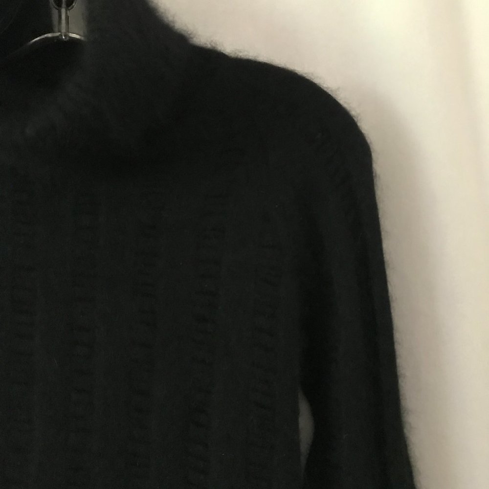 Bebe Angora Rabbit Hair-Blend Turtleneck Sweater - Picture 3 of 6